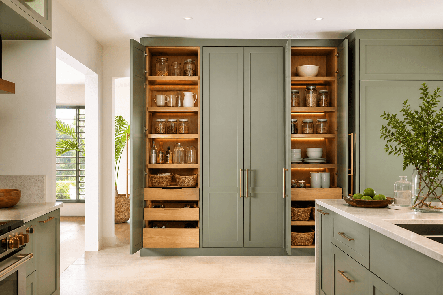 Pantry storage design concept