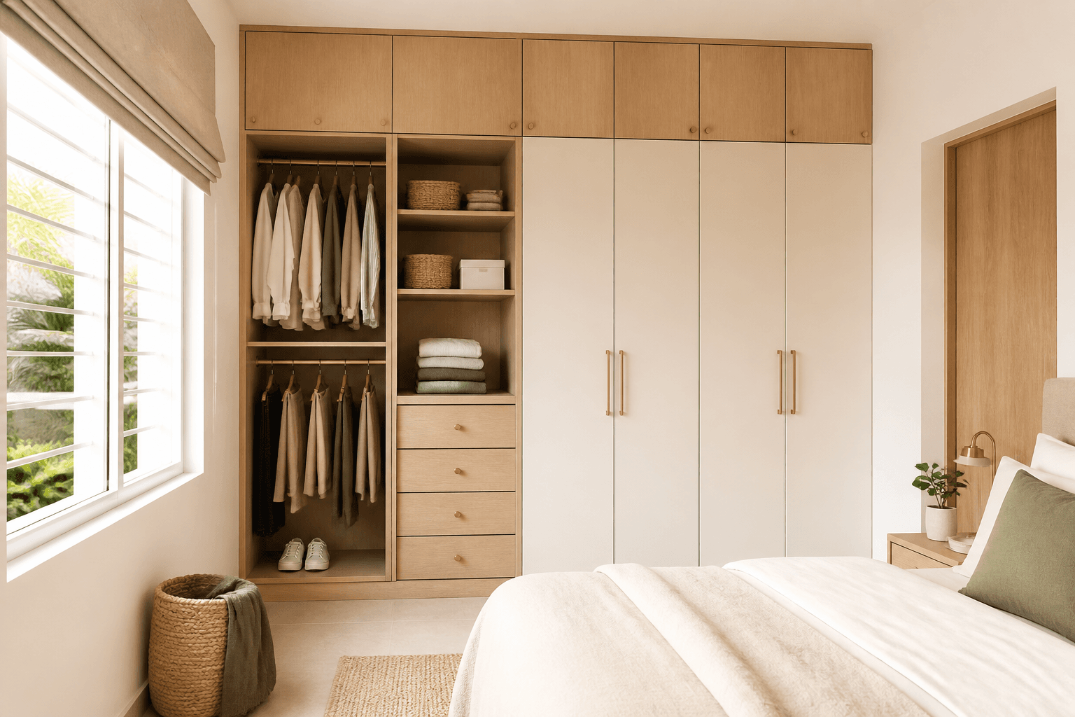 Reach-in closets design concept